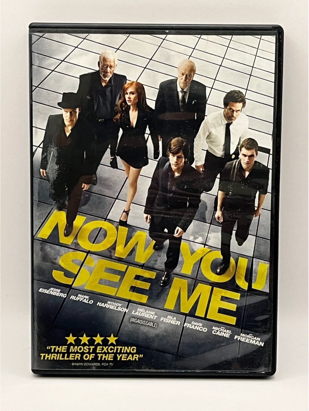 Now You See Me DVD Jesse Eisenberg Mystery & Louis Leterrier